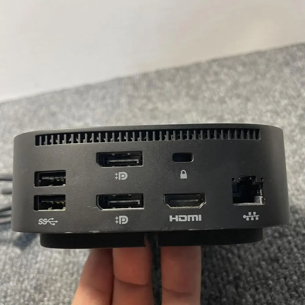 HP USB-C Essential Docking Station Universal Laptop Dual Display HDMI